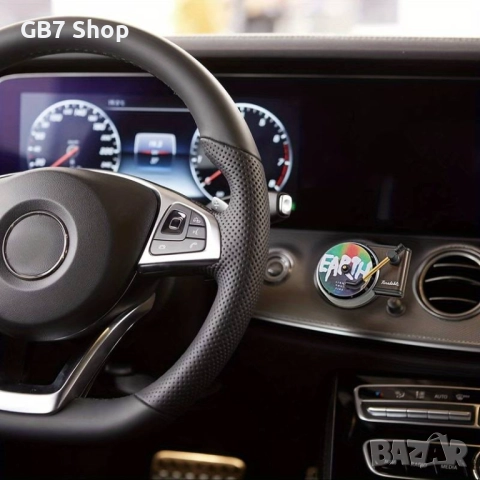  Ретро Грамофонен Освежител За Кола Със 5 Ароматерапевтични Таблетки: Стилен Аромат За Вашето Пътува, снимка 4 - Аксесоари и консумативи - 52741321