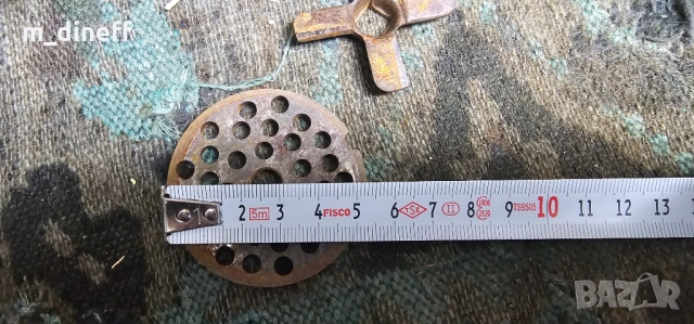 Чугунена Месомелачка №74 - БДС/ГОСТ, Ръчна, снимка 5 - Други - 52666775