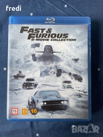 Fast & Furious: 8-movie Collection (Blu-ray), снимка 1 - Blu-Ray филми - 45335652