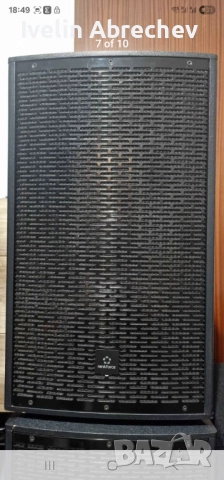 Активна система. 18 инчов бас и два топа 12 инчови с кабелите. Блутут . Като нови, супер звук., снимка 7 - Аудиосистеми - 52012374