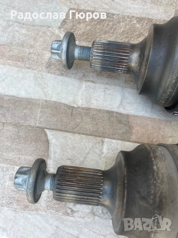 Оригинални Предни полуоски к-т с оста - Mercedes C class W204 -4 MATIC, снимка 5 - Части - 51954372
