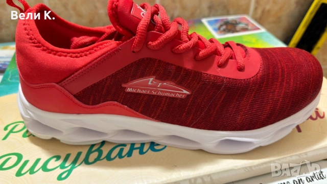 Оригинални  нови мъжки маратонки Michael Schumacher Speedline, снимка 4 - Маратонки - 53486725