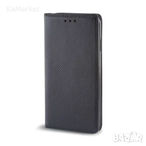 Калъф тефтер флип bSmart Magnet Book страничен, За Samsung Galaxy A16, Черен, снимка 1 - Калъфи, кейсове - 48344752