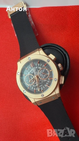 Мъжки часовник Hublot с автоматичен механизъм, снимка 4 - Мъжки - 50988439