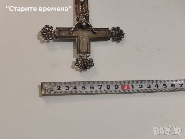 Стар Сребърен Кръст  за Стена, снимка 4 - Други ценни предмети - 45240762
