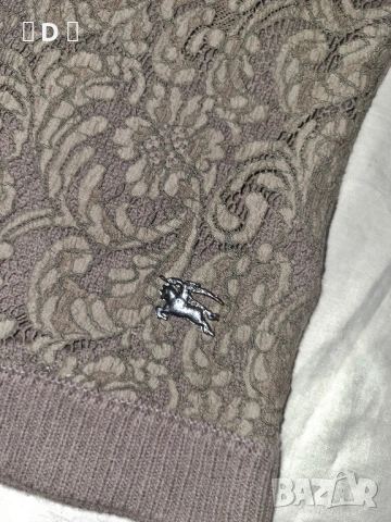 BURBERRY кшмирена блуза С - оригинал, снимка 3 - Блузи с дълъг ръкав и пуловери - 53998633