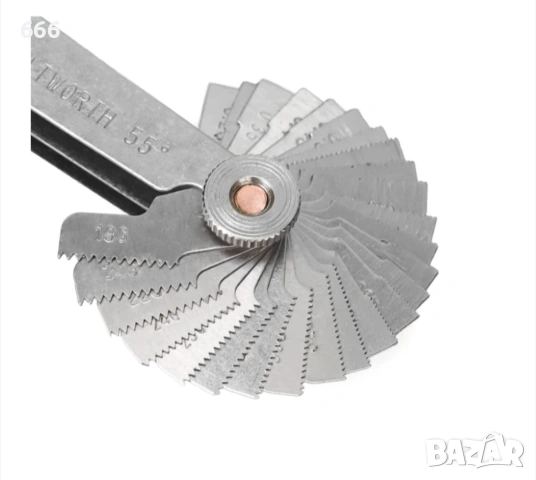 Комплект инструменти за измерване на резба + шублер болтове , снимка 5 - Други инструменти - 54143059