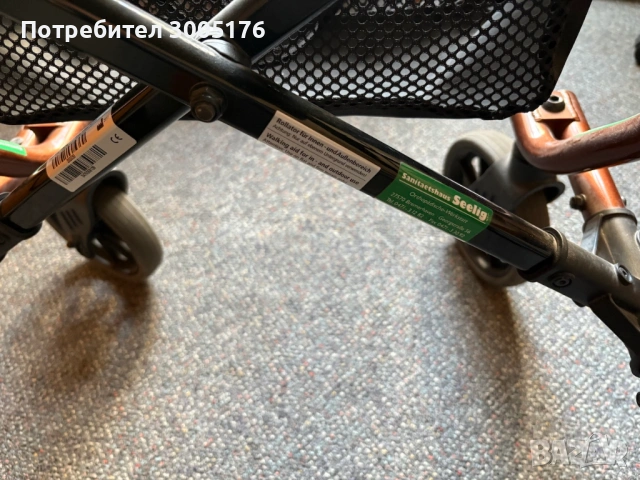 Ролатор / проходилка за възрастни и трудноподвижни хора, снимка 5 - Инвалидни колички - 53901257