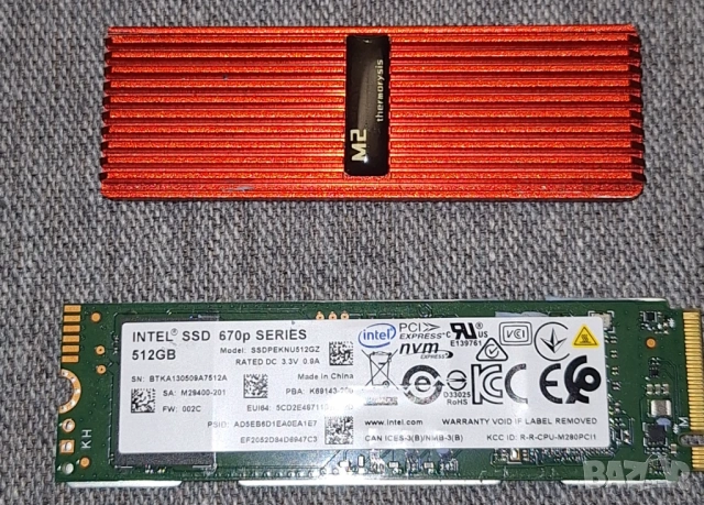 512 GB PCIe 3.0 ×4 с NVMe LENOVO