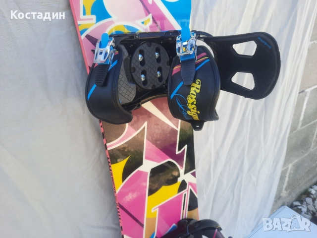 Сноуборд Rossignol Justice 149см. с автомати, снимка 5 - Зимни спортове - 52163388