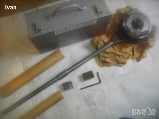 1/2"-2" ALROWA ROLLER нова ФРГ винтонарезка резби на тръби до 2 цола винторез пафта плашка комплект, снимка 2 - Други инструменти - 52762273