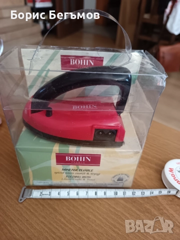 Мини ютия Bohin, снимка 4 - Ютии - 52680641