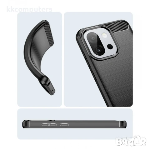 OnePlus 13s 5G / OnePlus 13T 5G Удароустойчив Carbon Fiber Калъф и Протектор, снимка 4 - Калъфи, кейсове - 50712230