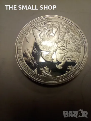 20 франка 2022 UNC Конго 1 oz сребро , снимка 1 - Нумизматика и бонистика - 44687262