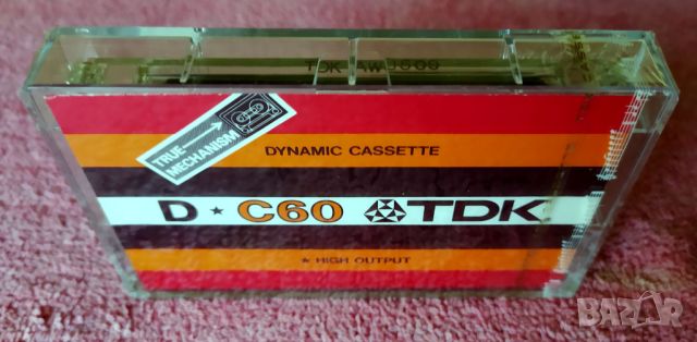 TDK D-C60, TRUE MECHANISM CASSETTE, MADE IN JAPAN, TDK D60, снимка 1 - Аудио касети - 46219456