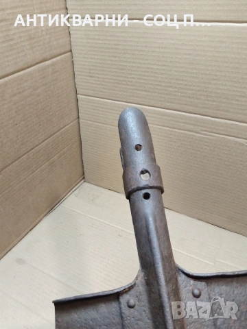 Соц Стара Масивна Военна Лопата 1.420кг. НОМЕР 1347., снимка 7 - Антикварни и старинни предмети - 53938602