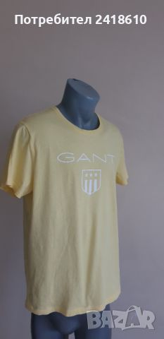 GANT Cotton Mens Size L НОВО! ОРИГИНАЛ! Мъжка Тениска!, снимка 2 - Тениски - 45733741