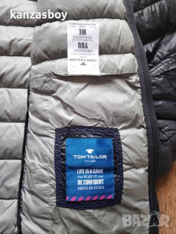 TOM TAILOR - олекотено пухено яке Л, снимка 9 - Якета - 53089464
