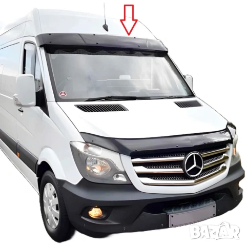 Козирка Сенник за Mercedes Sprinter 2006-2017 + крепеж и стойка
