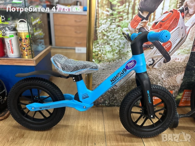 Баланс велосипед Nimbus Sky-Blue, снимка 4 - Детски велосипеди, триколки и коли - 53959443