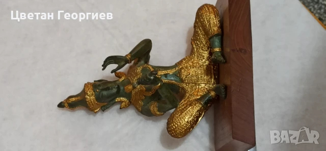 колекционерска бронзова фигура, снимка 3 - Колекции - 50999587