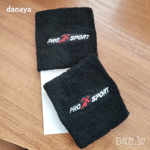 6457 Спортни накитници за китка абсорбиращи потта и опора при тренировка, 2 броя, снимка 4 - Други - 53796048