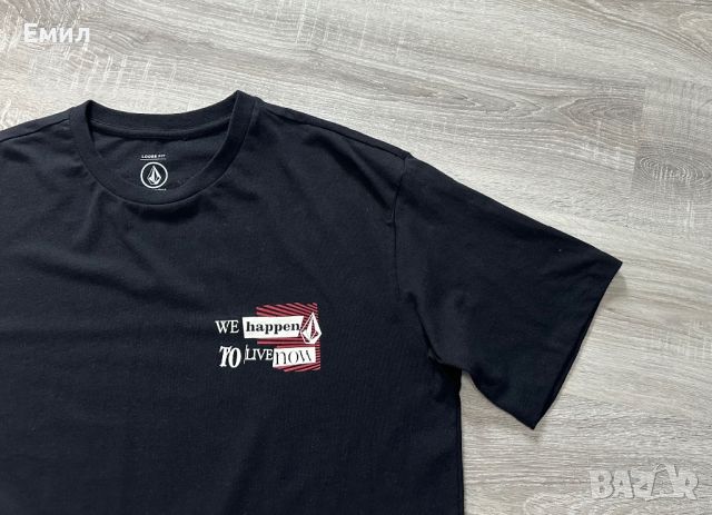 Мъжка тениска Volcom Live Now T-Shirt, Размер XL, снимка 5 - Тениски - 46196779