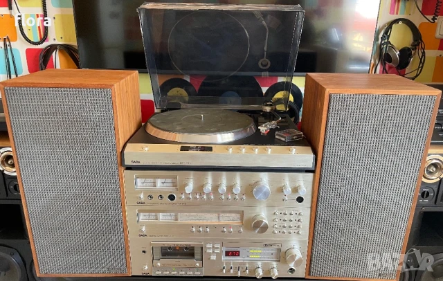 Винтидж сет SABA в топ състояние , снимка 3 - Аудиосистеми - 50610732