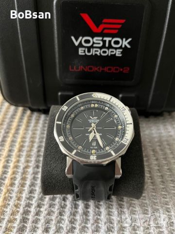 Vostok-Europe Lunokhod 2 Automatic Tritium Tube Watch NH35A/6205210, снимка 2 - Мъжки - 45997868