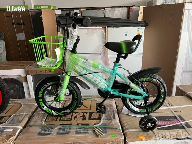Детски велосипед 16 цола дискови спирачки.