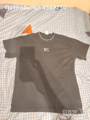Мъжка спортна тениска Nike air oversize размер М