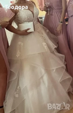 Булчинска рокля, снимка 2 - Рокли - 49360110