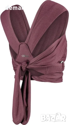 Слинг за бебе Caboo от памучна смес - бордо | Слинг за новородено, снимка 7 - Други - 50582628