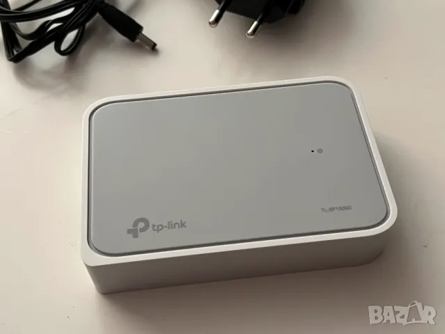 TP-LINK суич, 5-портов, 100 Mbps, снимка 2 - Рутери - 49100580