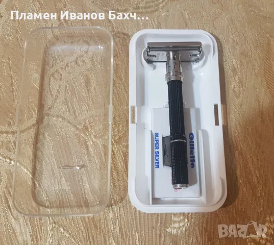 Продавам самобръсначка за класическо бръснене Gillette Super Adjustable 109, снимка 1 - Мъжка козметика - 46867051