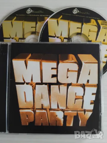 Mega Dance Party  оригинален денс диск Polysiund CD1, CD2, снимка 1 - CD дискове - 49211703