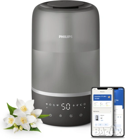 Oвлажнител Philips Series Smart 1000 HU1510 3L тих ароматерапия