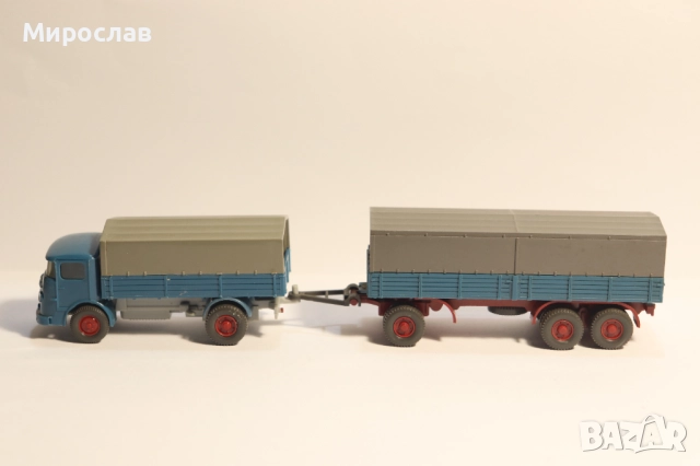 WIKING H0 1/87 BUSSING TIR КАМИОН МОДЕЛ