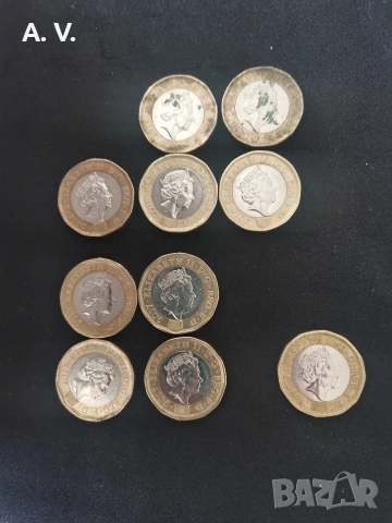 Elizabeth 2 one pound 