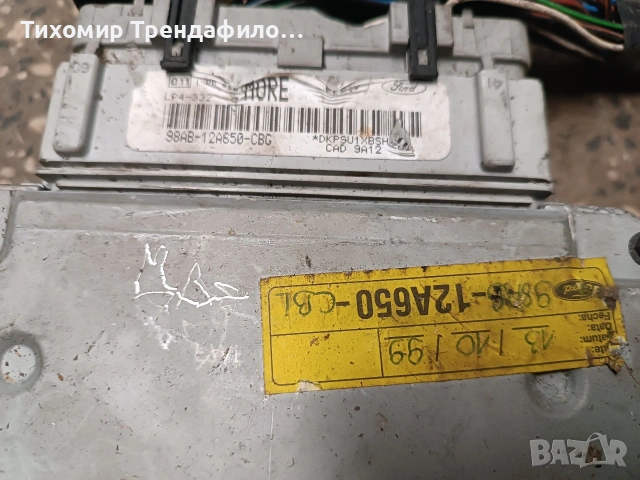 Ford Focus 1.6 ECU компютър 98AB-12A650-CBG , 98AB 12A650 CBG , 98AB-12A650-CBL , 98AB12A650CBG, снимка 2 - Части - 53754777