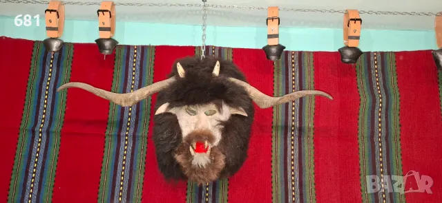 Сурвакарски маски  Кукерски маски, снимка 3 - Антикварни и старинни предмети - 48735952