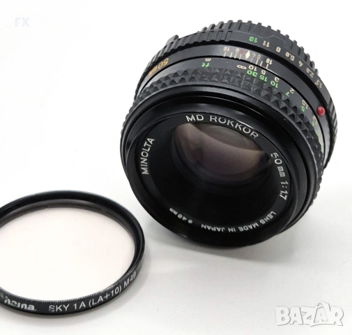  Minolta MD Rokkor 50mm f1.7