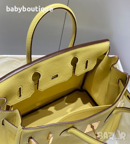 Hermes Birkin Chicken yellow, снимка 8 - Чанти - 45389829