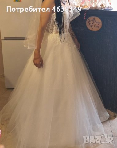 Булчинска рокля, снимка 3 - Рокли - 52250024