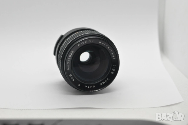Обектив Porst 35mm f/2.8 на резба М42
