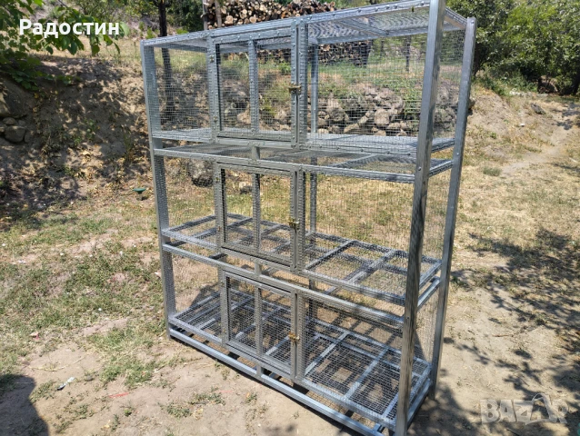 Триетажна клетка за зайци , снимка 2 - Други - 51041948