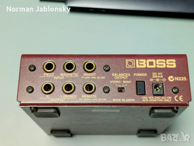 Boss AD-5 Acoustic Instrument Processor, снимка 2 - Китари - 51853891