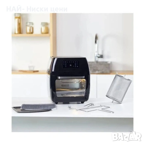 Еър Фрайър Silvercrest 9in1, 10L капацитет, снимка 5 - Фритюрници - 53892653