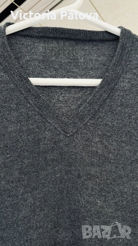 M. V. MAGLIERIA  VENETA - 100% екстра фин меринос пуловер, снимка 4 - Пуловери - 52460229