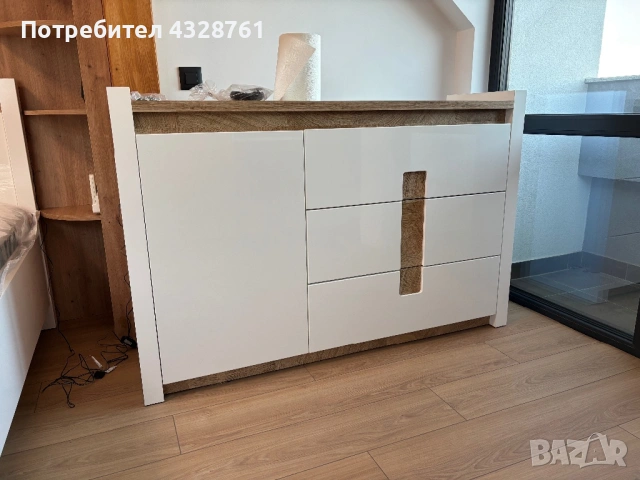 Нов скрин със светлина, снимка 3 - Скринове - 53814782